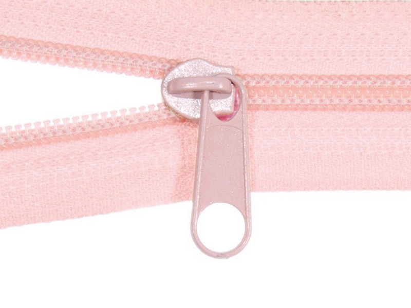 SLIDER FOR NYLON ZIPPER TAPES 5 NON LOCK PINK 512 500 PCS
