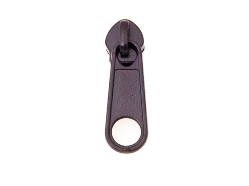 JEZDEC KE SPIRÁLOVÝM ZIPŮM 8 NON LOCK TMAVĚ HNĚDÝ 500/1000 KS