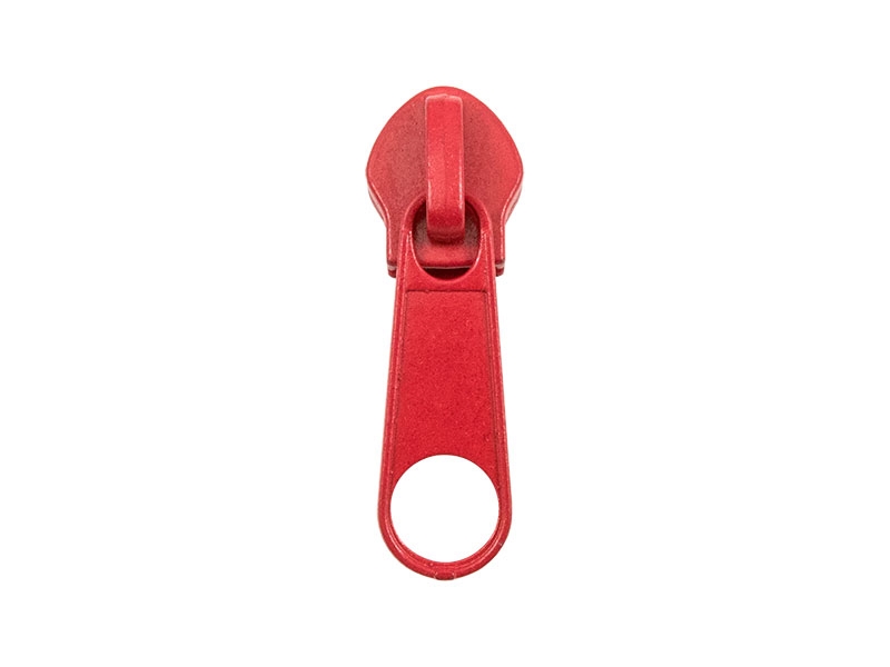 SLIDER FOR NYLON ZIPPER TAPES 8 NON LOCK RED 50/500 PCS
