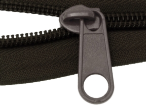 Suwak do taśmy suwakowej spiralnej 8 non lock khaki