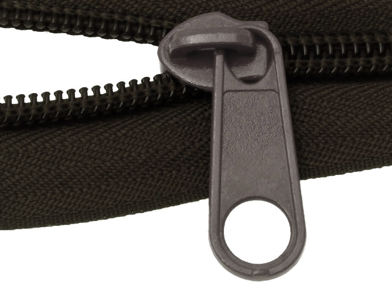 JEZDEC KE SPIRÁLOVÝM ZIPŮM 8 NON LOCK KHAKI 173 50/500  KS