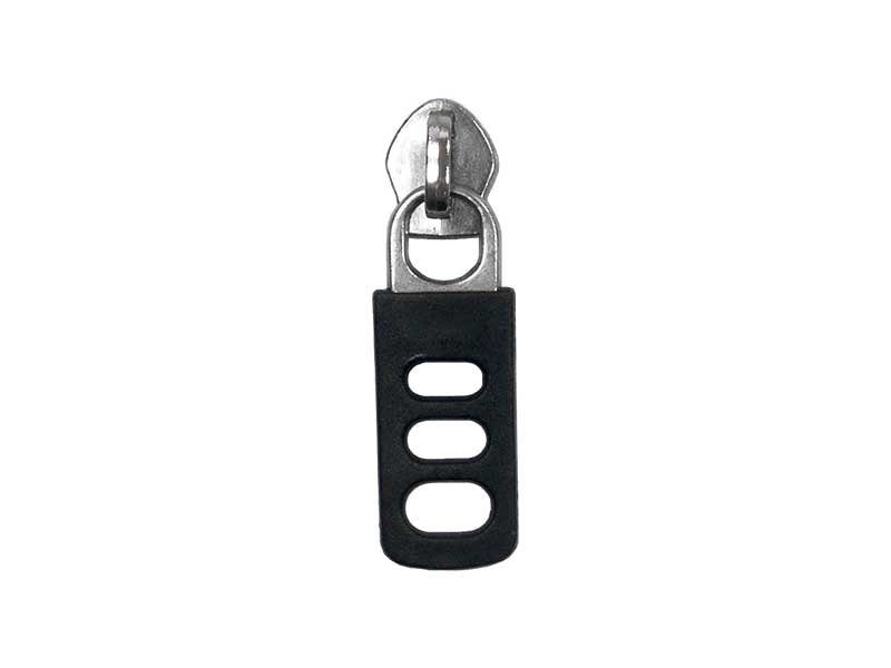 SCHIEBER  FÜR SPIRALREIßVERSCHLUSSBAND 5 NON LOCK NICKEL + SCHWARZ