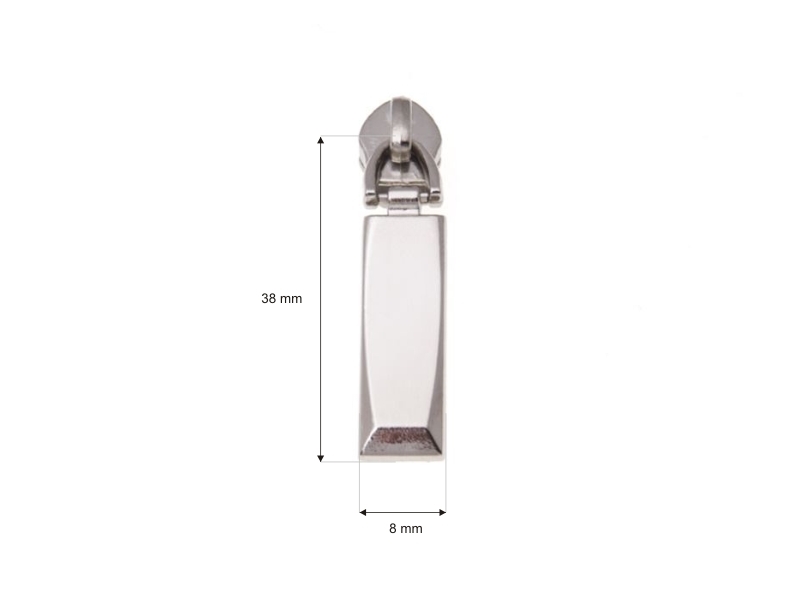 Suwak do taśmy suwakowej spiralnej 5 non lock 0292-0500 nikiel