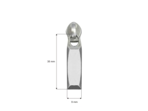 Suwak do taśmy suwakowej spiralnej 5 non lock 0292-0501 nikiel