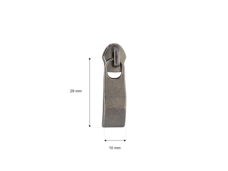 SLIDER FOR NYLON ZIPPER TAPES 5 NON LOCK 0292-3260 BLACK NICKEL 50/500 PCS