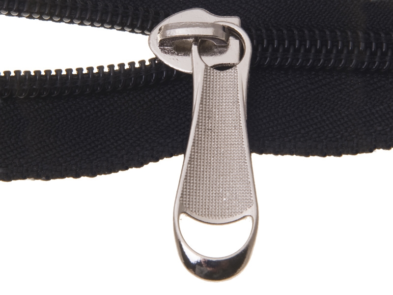 EXTRA SHINING SLIDER FOR NYLON ZIPPER TAPES 8 NON LOCK GLOSSY NICKEL 50/200 PCS