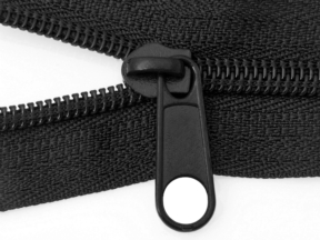 Suwak do taśmy suwakowej spiralnej 8 non lock czarny
