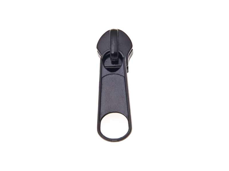 SLIDER FOR NYLON ZIPPER TAPES WATERPROOF 8 BLACK NON LOCK 50/500 PCS