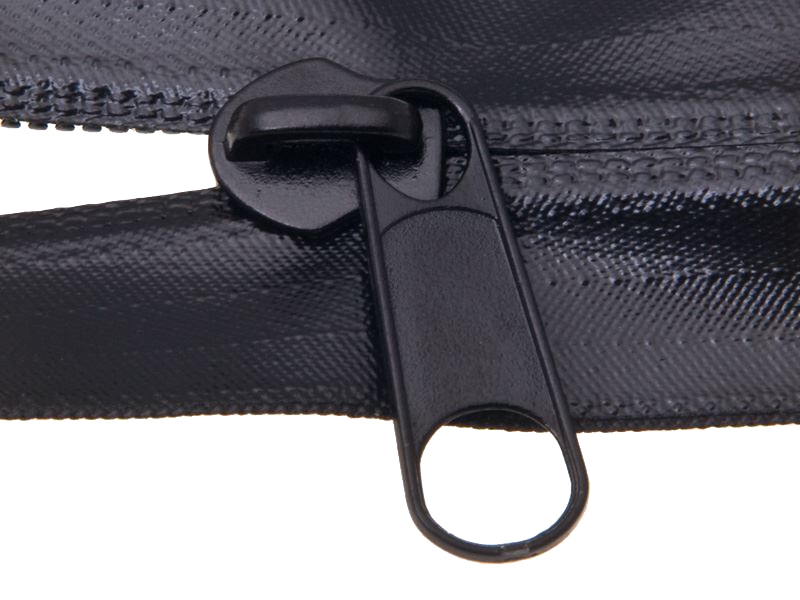 SLIDER FOR NYLON ZIPPER TAPES WATERPROOF 8 BLACK NON LOCK 50/500 PCS