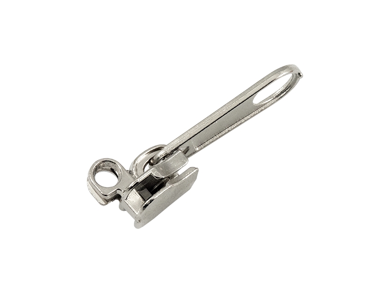SCHIEBER FÜR SPIRALREIßVERSCHLUSSBAND 8 NON LOCK NICKEL MIT GRIFF 50/500 ST.