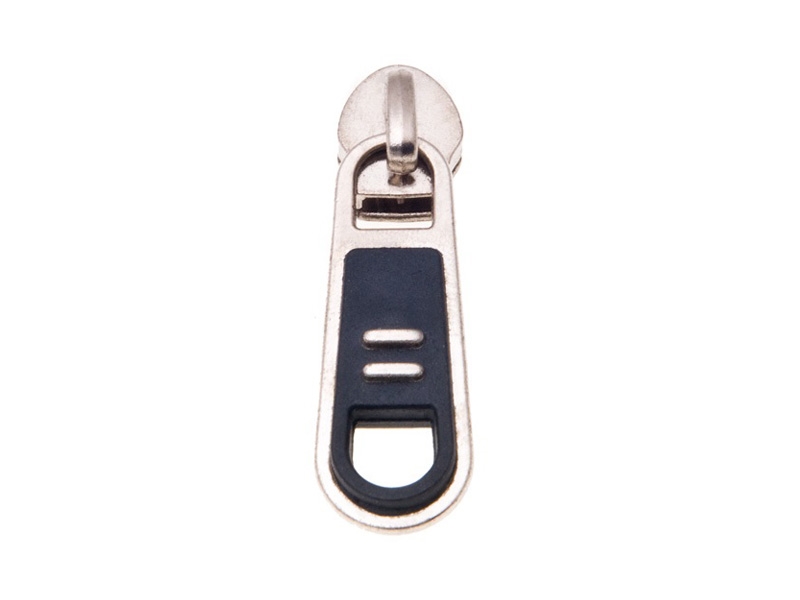 SCHIEBER FÜR SPIRALREIßVERSCHLUSSBAND 8 NON LOCK NICKEL + SCHWARZ 50/500 ST.