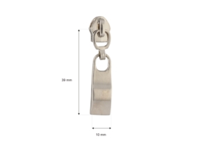 Suwak do taśmy suwakowej spiralnej 5 non lock 0134 nikiel