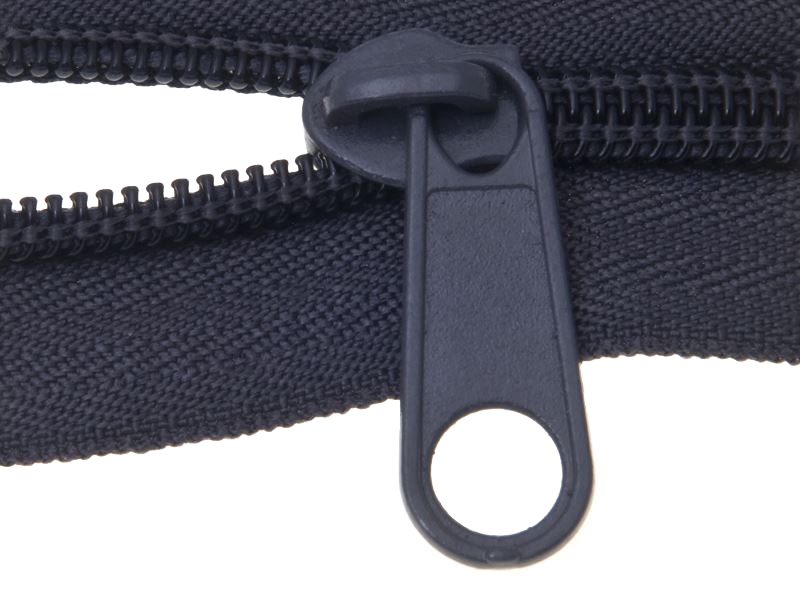 SLIDER FOR NYLON ZIPPER TAPES 8 NON LOCK GRAPHITE 50/500 PCS