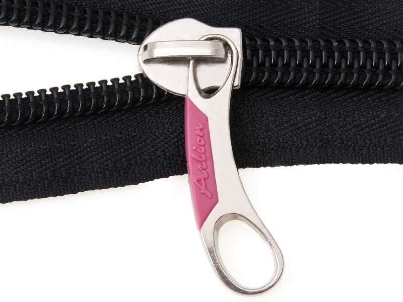 SLIDER FOR NYLON ZIPPER TAPES 10 NON LOCK NICKEL 50/200 PCS