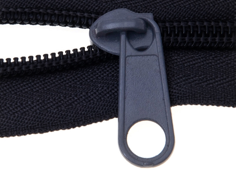 SLIDER FOR  NYLON ZIPPER TAPES 10 NON LOCK GRAPHITE 50/200 PCS
