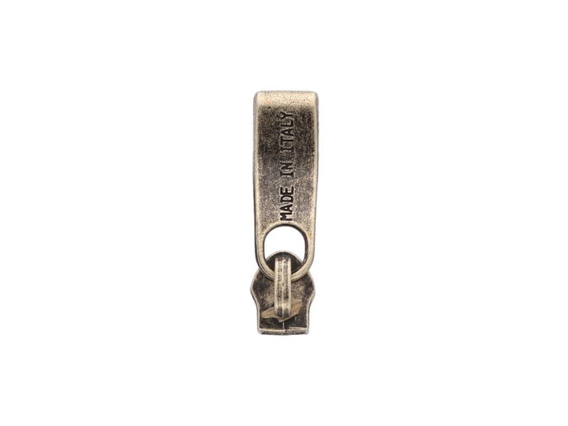SLIDER FOR NYLON ZIPPER TAPES 5 NON LOCK OLD GOLD 50/500 PCS