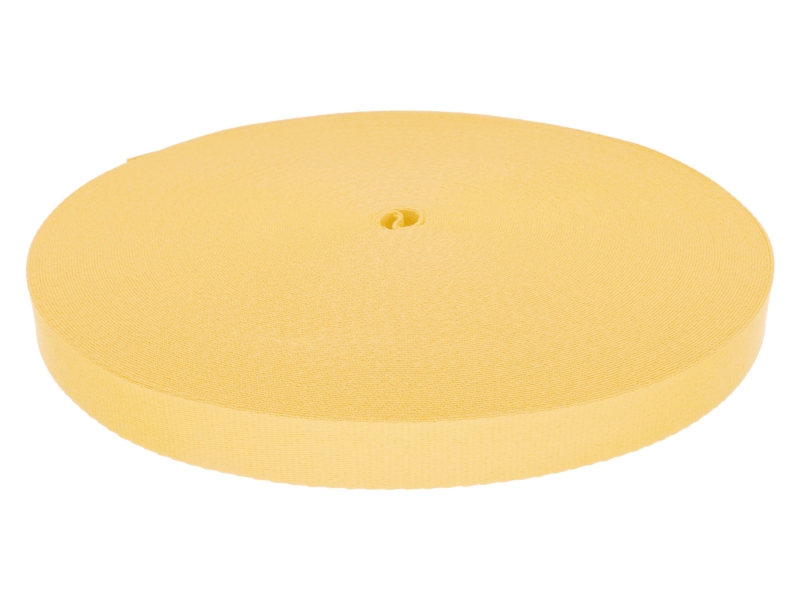 Polyester-Schlüsselband 25 mm/0,9 mm creme (124)
