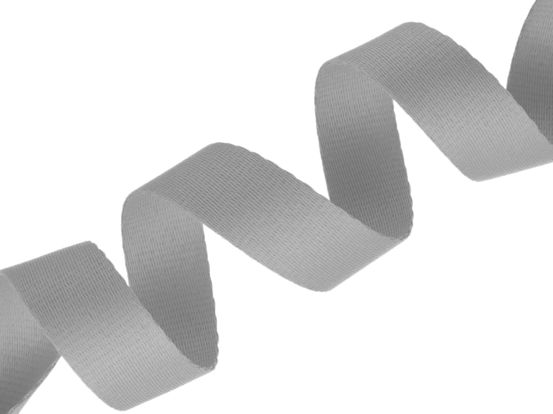 Polyester-Schlüsselband 20 mm/0,9 mm grau (134)