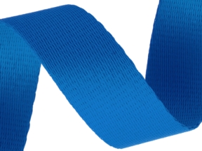 Polyester-Schlüsselband 25 mm/0,9 mm kornblumenblau (146)