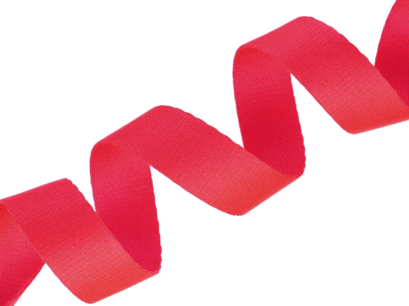 Polyester lanyard tape 20 mm/0.9 mm coral (341)