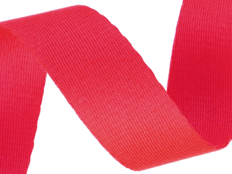 Polyesterová páska na šňůrku 20 mm/0,9 mm korálová (341)