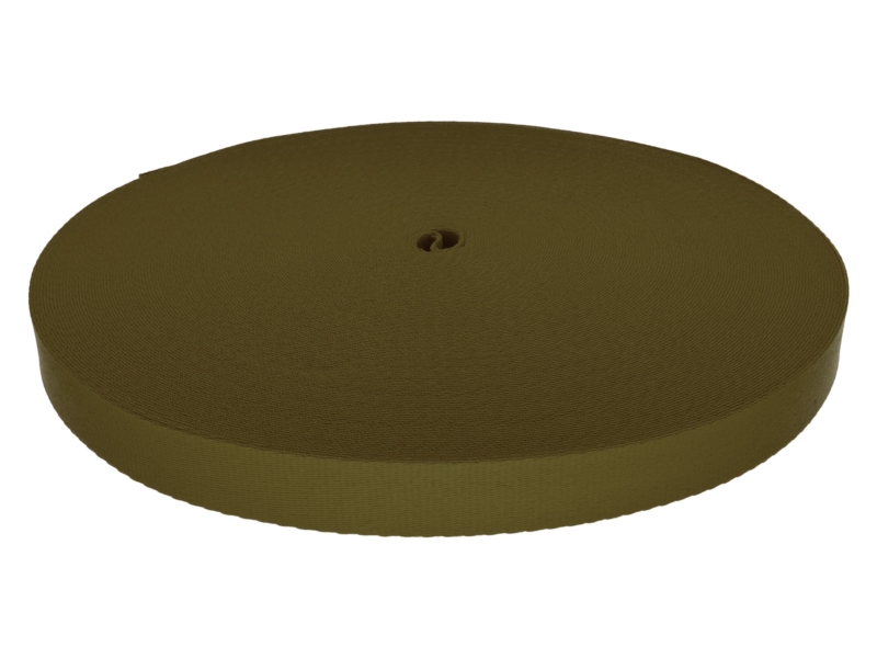 Polyesterová šňůrka na krk 20 mm/0,9 mm tmavě béžová (367)