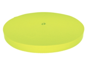 Polyester lanyard tape 25 mm/0.9 mm lime green (589)
