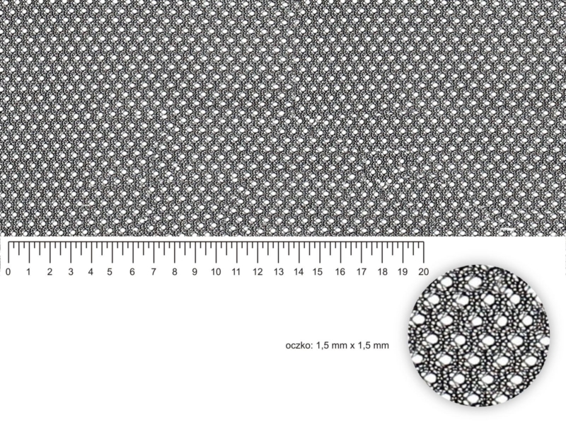 СЕТКА ЧЕРНАЯ 75 Г/М2 150 CM 1 М