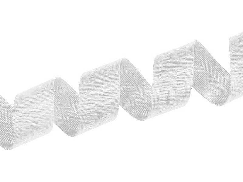 Taśma nośna pasy 40 mm / 1,38 mm biała (501) EU