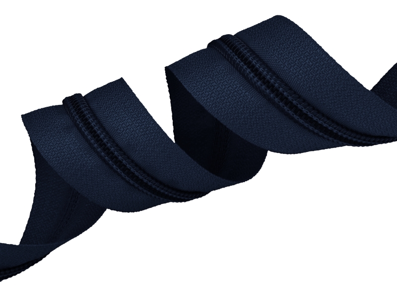 Spiral zipper tape 8 (058) navy blue 22 g/m
