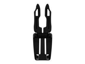 Klamra plastikowa składana 25x54 mm czarna
