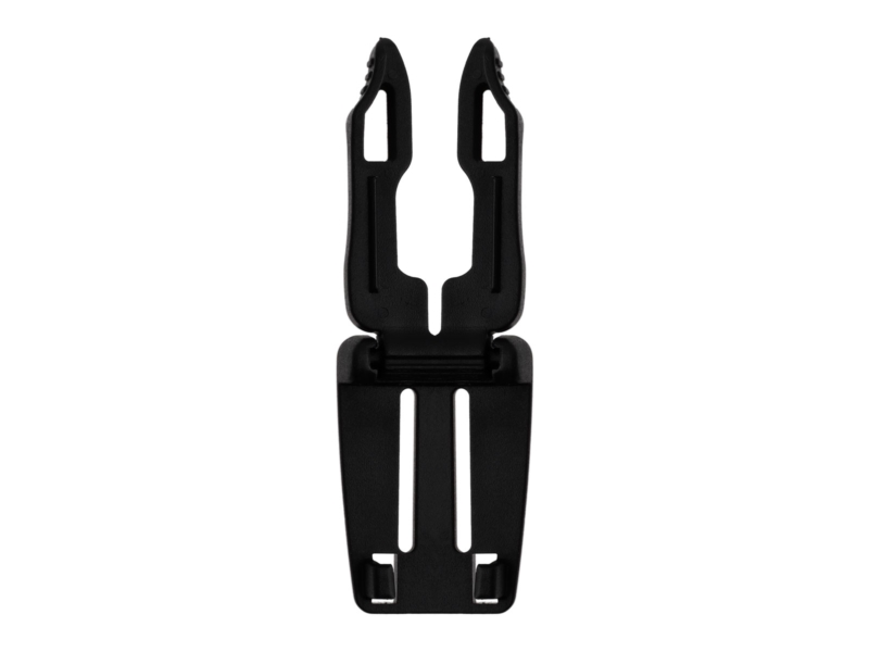 Faltschnalle aus kunststoff 25 mm schwarz 50 st.