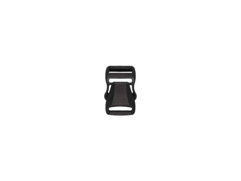 Plastic buckle 15 mm black 100 pcs