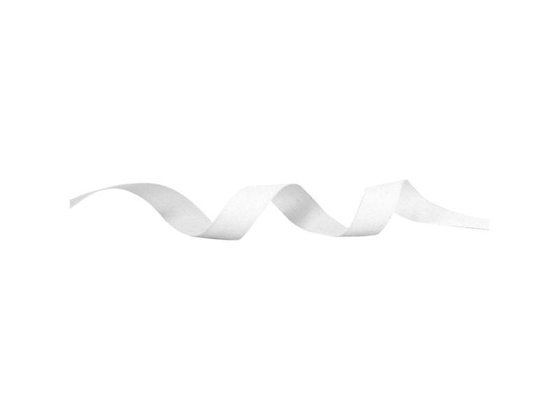 Cotton Twill Tape 30 mm/0,35 mm white (501)