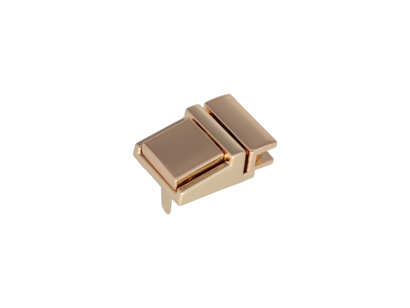 Briefcase lock 20/27 mm 483 light gold 10 pcs