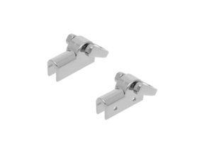 Uchwyt metalowy 11 mm nikiel połysk