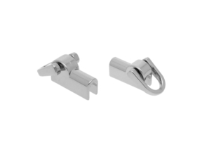 Uchwyt metalowy 11 mm nikiel połysk