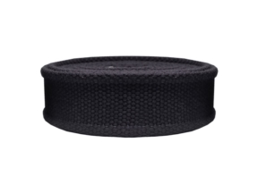 Taśma nośna parciana bawełniana 30 mm / 3 mm czarna 632 Taśma nośna parciana bawełniana 30 mm / 3 mm czarna 632