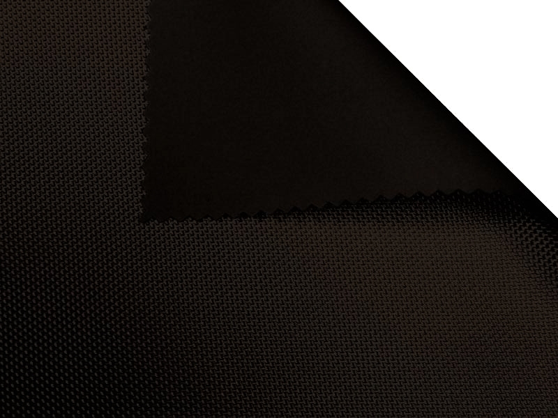 POLYESTER  FABRIC 1680D  PVC-F COVERED  DOUBLE    DARK  BROWN 141 150 CM