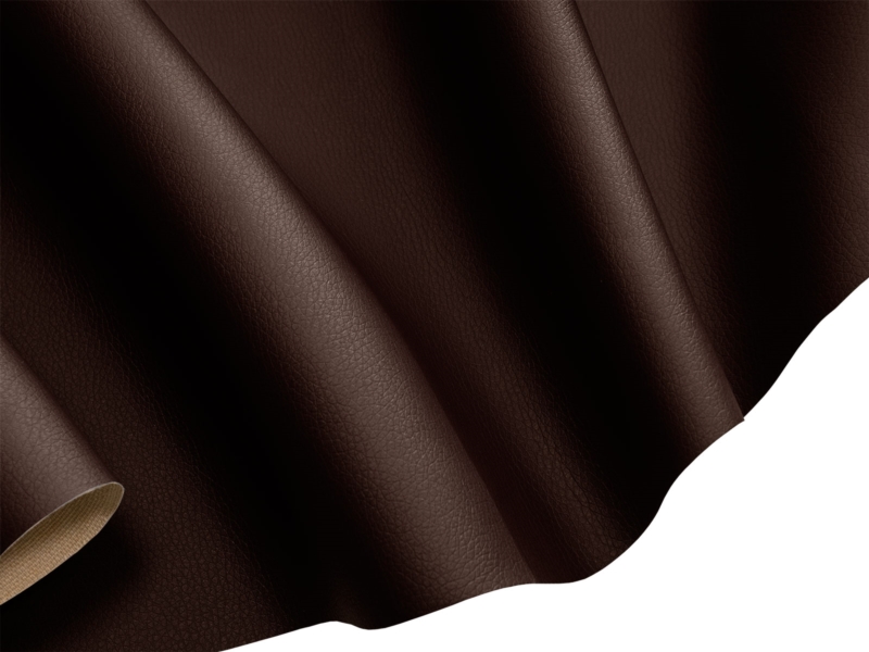 IMITATION LEATHER SOFT DARK BROWN 140 CM 1 MB