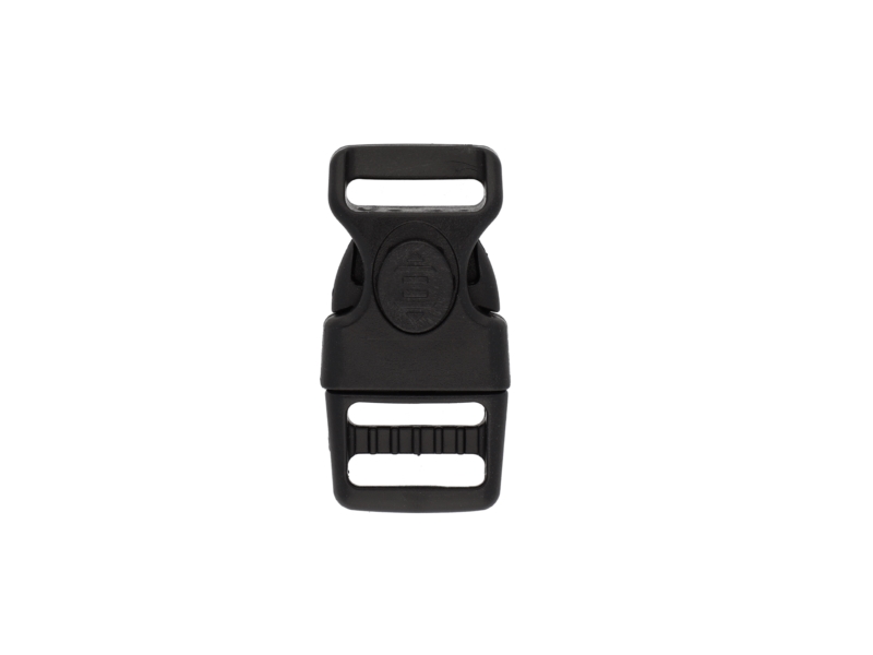Plastic buckle&nbsp16 mm celina black frost resistant 100 pcs