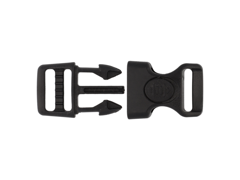 Plastic buckle&nbsp16 mm celina black frost resistant 100 pcs