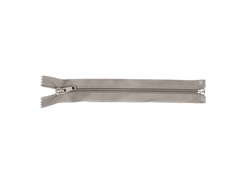 SPIRALREIßVERSCHLUSS 5 AUTO  LOCK TEILBAR 75 CM (306/2)  DUNKELGRAU 50 ST.