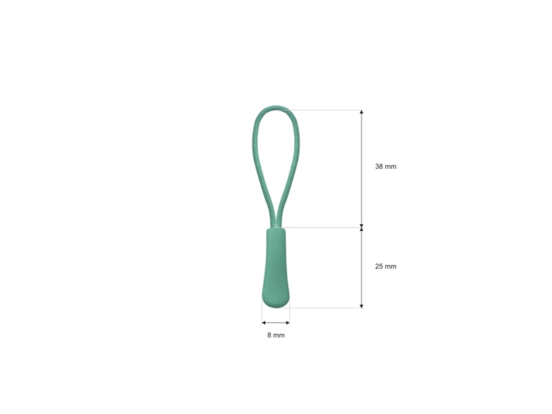 STRING  DECORATIVE PULLER&nbsp773&nbspDARK SAGE&nbsp100  PCS