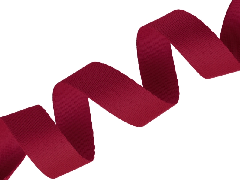 Polyester lanyard tape 20 mm/0.9 mm maroon (520)