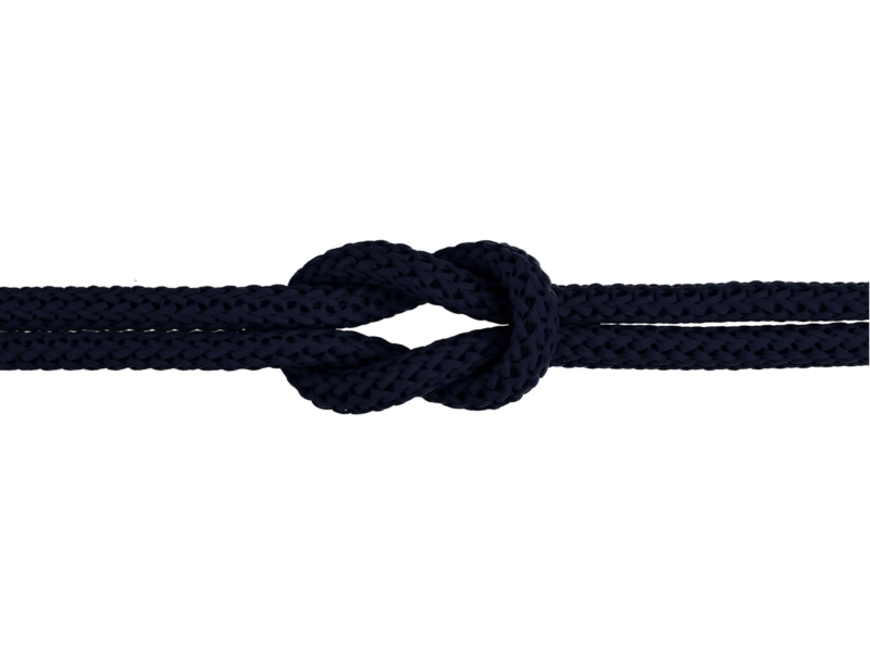 Polyester cord 6 mm navy blue (058)