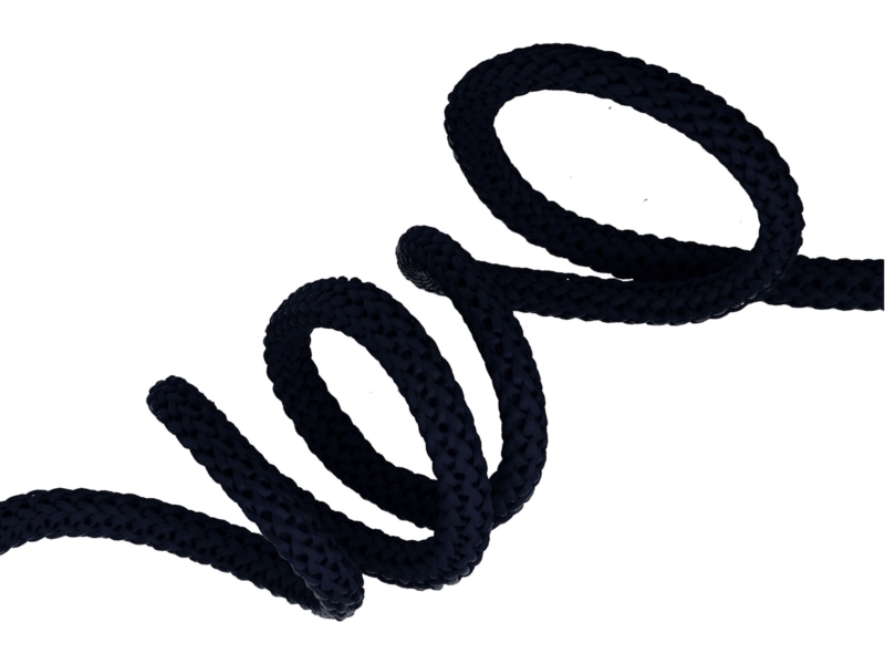 Polyester cord 6 mm navy blue (058)