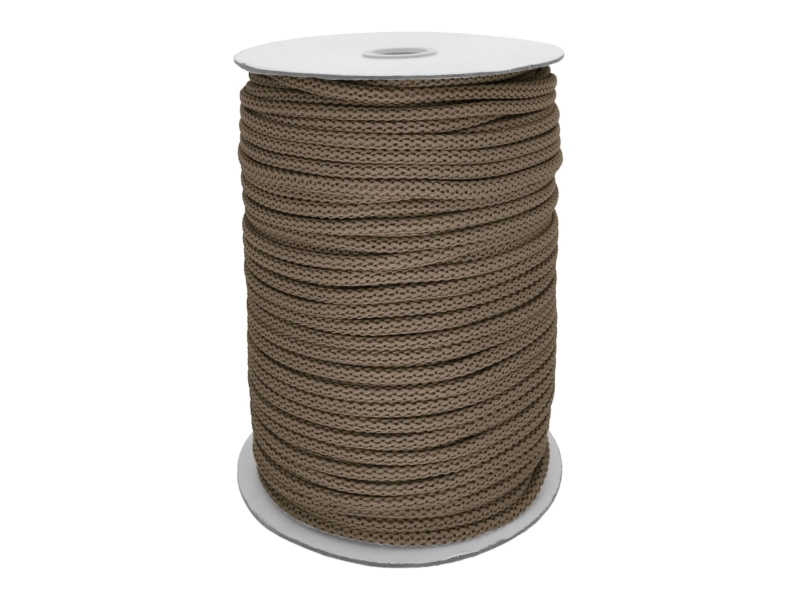Polyester cord 6 mm dark beige (894)