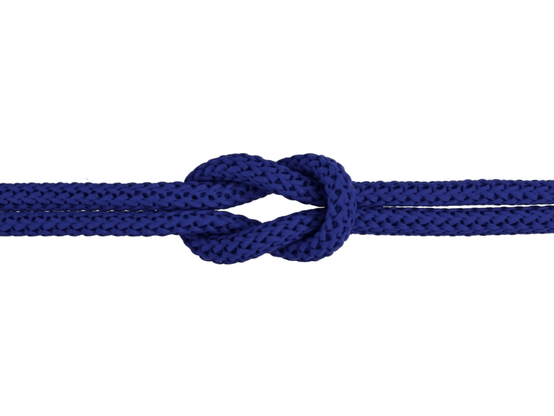 Polyesterová šňůra 6 mm kobalt (220)