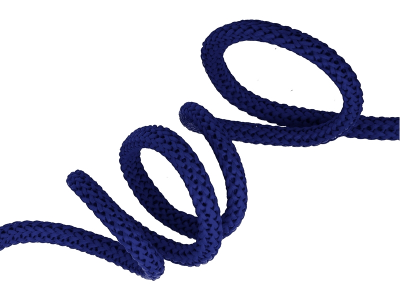 Polyesterová šňůra 6 mm kobalt (220)